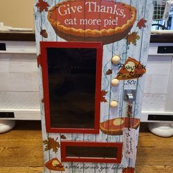 Pumpkin Pie Display Cabinet