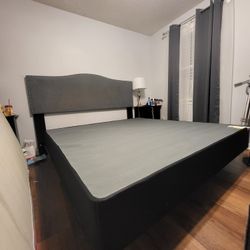 King Box Spring and Rail