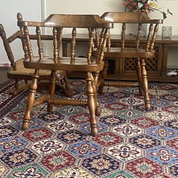 Med Century Antique Dining Chairs. SEND Your Best Offer.