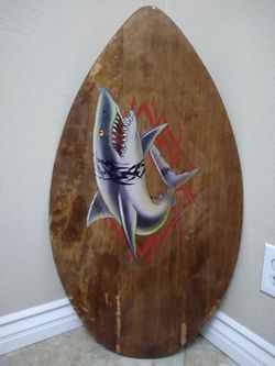 37" CYA Vintage Tiki Skimboard