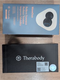 Therabody WaveDuo Massage Roller - New, Never Used, Complete in Box