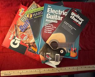 Lot of 5 Guitar Instruction Books