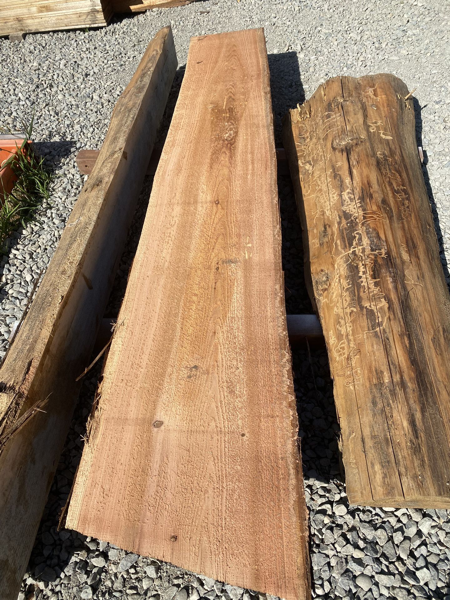 Western Red Cedar Live Edge Slab