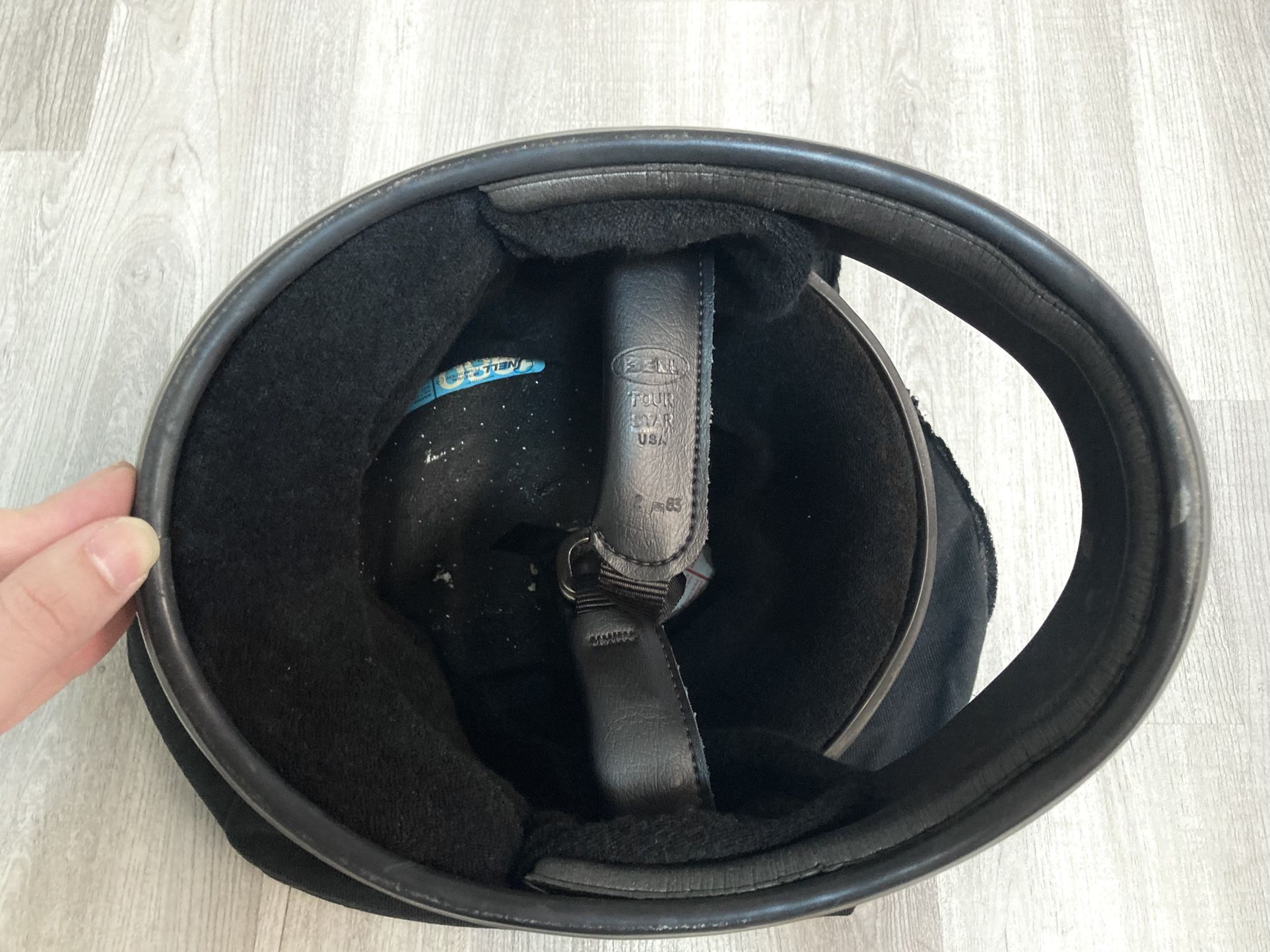 Vintage 1983 Bell Tourstar Motorcycle Helmet Size: L