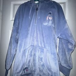 Eeyore Disney store sweater unisex Large with embroidery