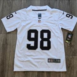 YOUTH LAS VEGAS RAIDERS STITCHED FOOTBALL JERSEY 