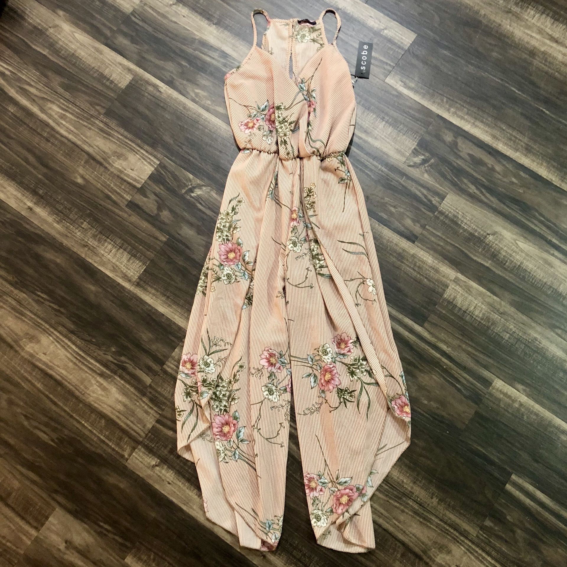Scobe Flyaway Floral Jumpsuit