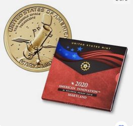 2020 American Innovation Reverse Proof Coin $1 Dollar Coin 
