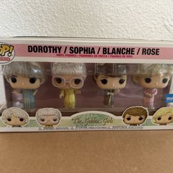 Golden Girls 4 Pack Walmart Exclusive Robes Funko Pop