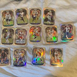 2020 Prizm Football Card Silver Lot