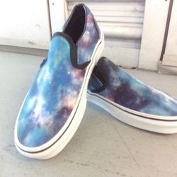 **NEW** Vans Classic Slip-On Galaxy Shoes