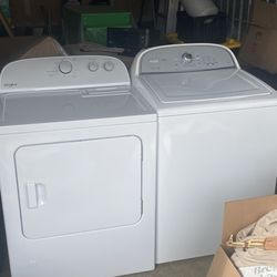 Whirlpool Washer And Dryer