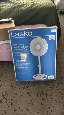 Lasko 16" Oscillating Pedestal Fan