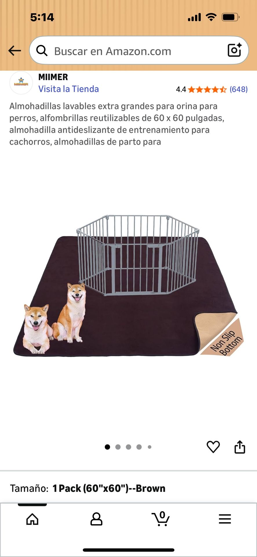Tapete Para Perros Y Gatos Nuevos
