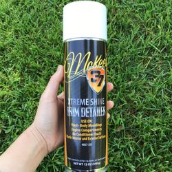 Tires Vinyl Rubber Black Plastic Extreme Gloss Shine Trim Detailer Spray Can Auto Detailing Supplies 