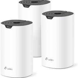 TP-Link Deco Mesh WiFi System (Deco S4) – Up to 5,500 Sq.ft. Coverage, Replaces WiFi Router and Extender, Gigabit Ports, Works with Alexa, 3-pack