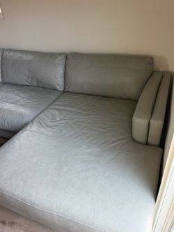 Grey sectional sofa