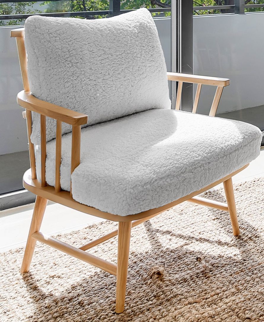 Taylorsville Spindle Knockdown Accent Chair Cream (1) for Sale in Miami
