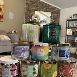 Bath & Bodywork’s Candles