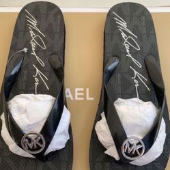 Michael Kors Flip Flops size 9 NEW Serious inquires only please  Low offers will be ignored  Pick up location in the city of pico Rivera 