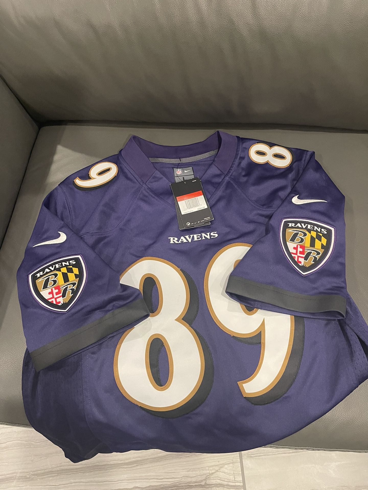 Brand New NFL Ravens Jersey - $75 - Size L 