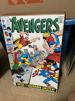The Avengers Plaque
