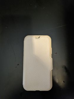 iPhone x/xs OtterBox StradaFolio Ivory with popsocket