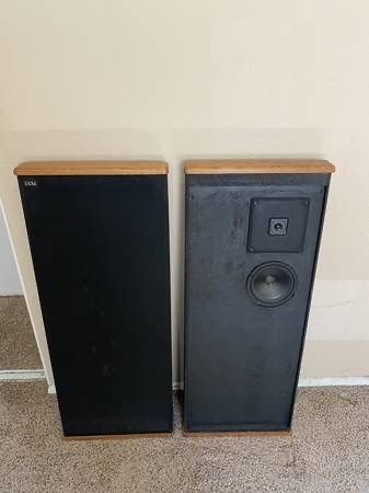 Vintage Pair DCM Time Frame TimeFrame TF-600 Speakers