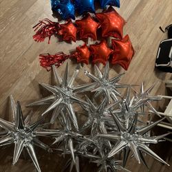 Assorted Fourth Of July Balloons 