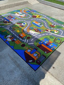 Kids truck rug