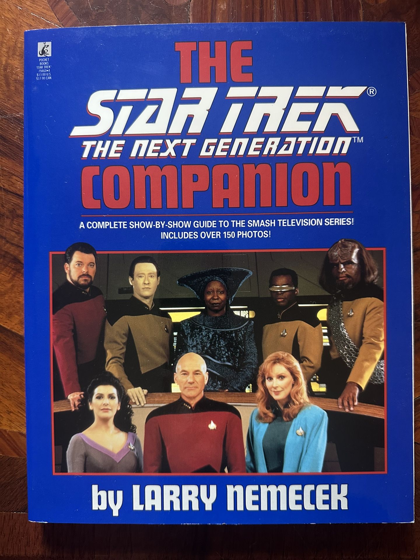 Star Trek: The Next Generation Companion (1992, First Pocket Books Edition) – by Larry Nemecek