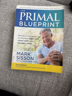 The Primal Blueprint by Mark Sisson – 4th Edition Paperback