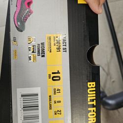 Like New CAT Steel Toe Safety Shoes