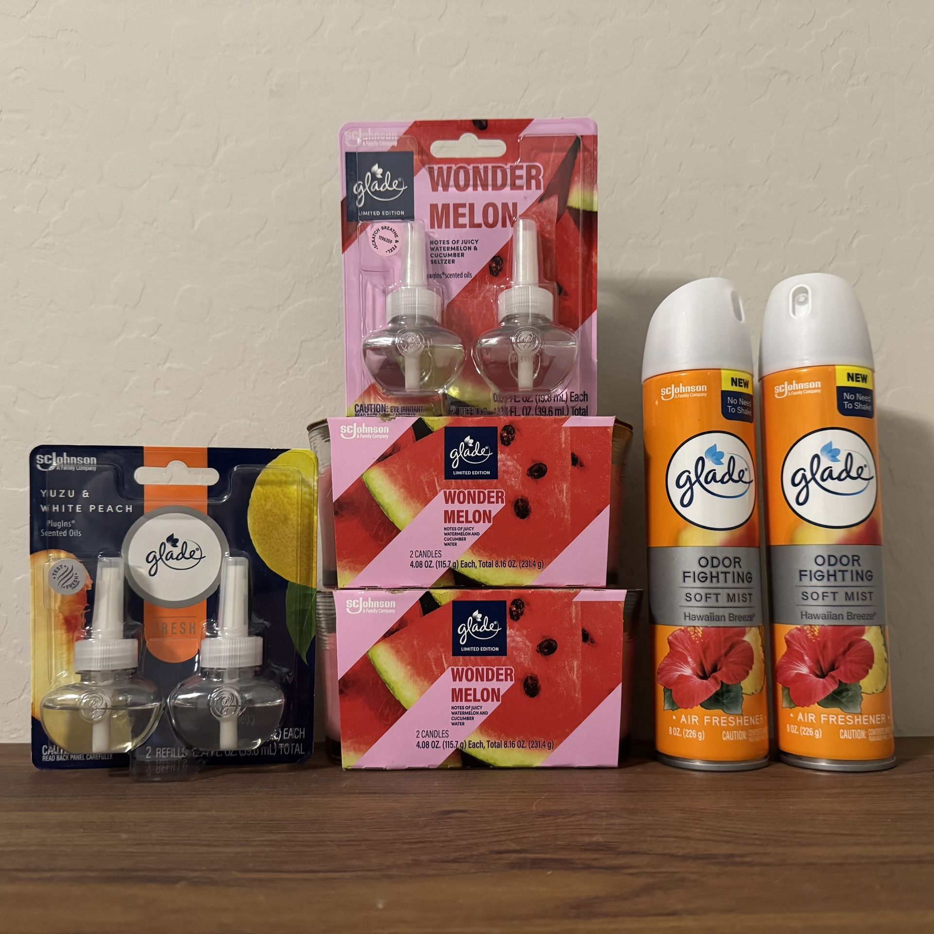 Glade Air Freshener Candle Bundle
