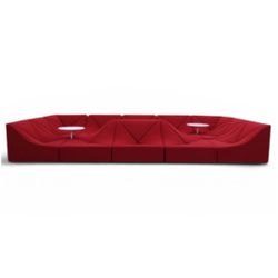 BRAND NEW DUNE SOFAS SET 16pcs, SIZE 7x15ft or 9x9ft N we have 25PCS size 12X12X12X12FT  VELVET FABRIC  CUSTOM MADE AVAILABLE