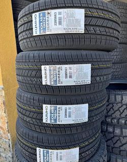 235/45R18 Kumho Solus Ta51a Set Of 4 New Tires