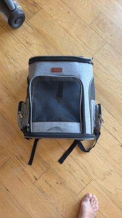 Pet carrier backpack