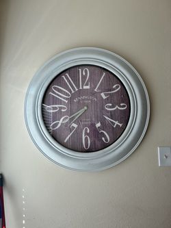 Kensington Station Large Wall Clock
