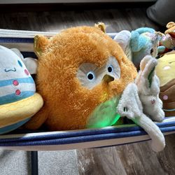 Stuffies And Hat. Stuffed Animals, Plushies 