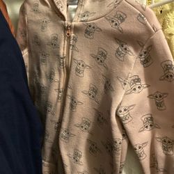 Baby Yoda Pink Cute Hoodie