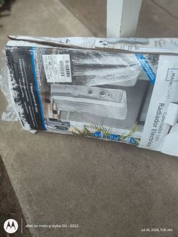 Electric radiator (heater). for home room , brand manstays