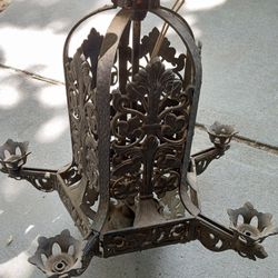 Antique Iron Chandelier
