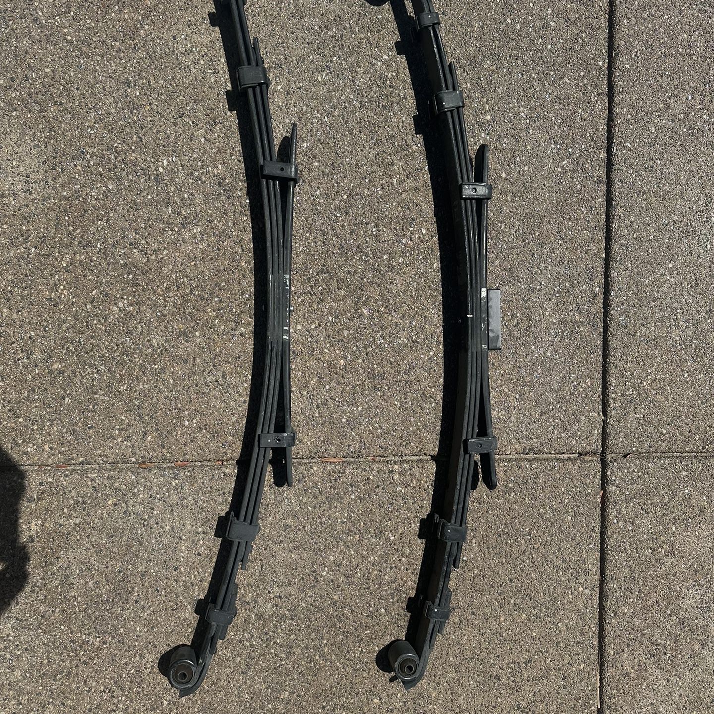 Leaf Springs From 21TRD Pro Tacoma