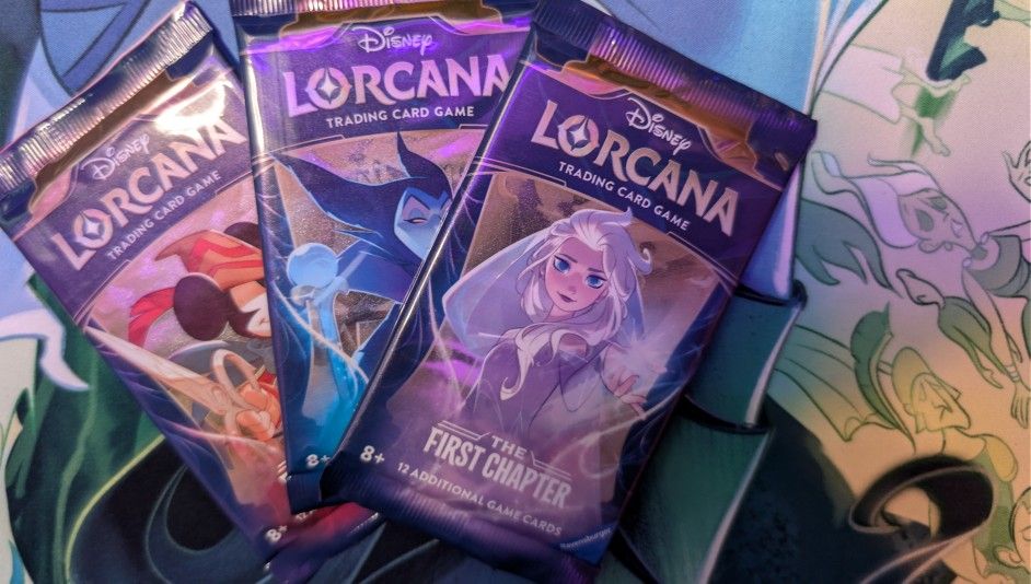 Disneys Lorcana The First Chapter Booster, Set Of 3 Packs 