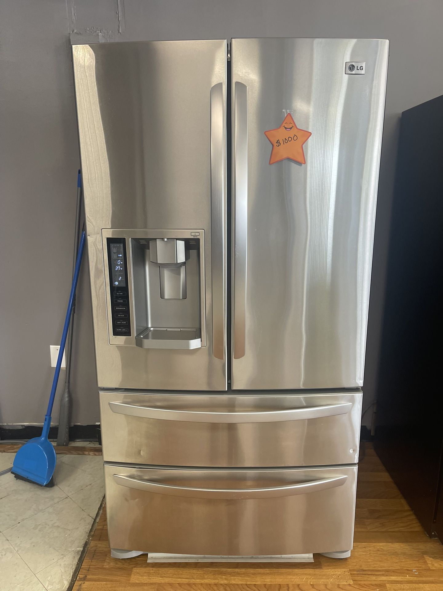LG Stainless Steel ECO System Refrigerator 