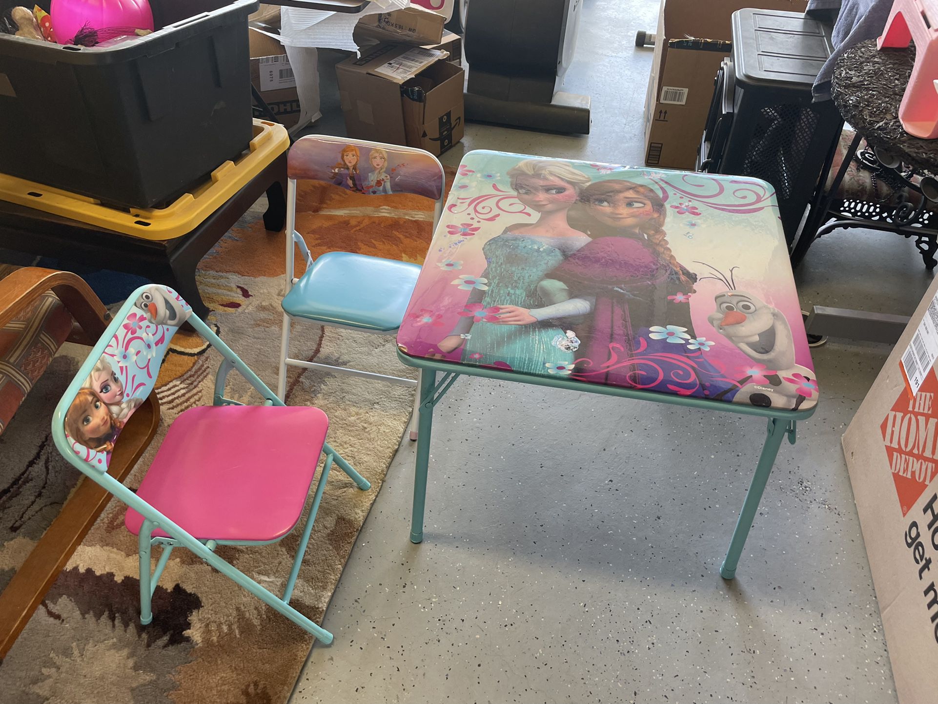 Kids Table And Chair Set 