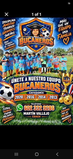 Football para nin̈os, unete
