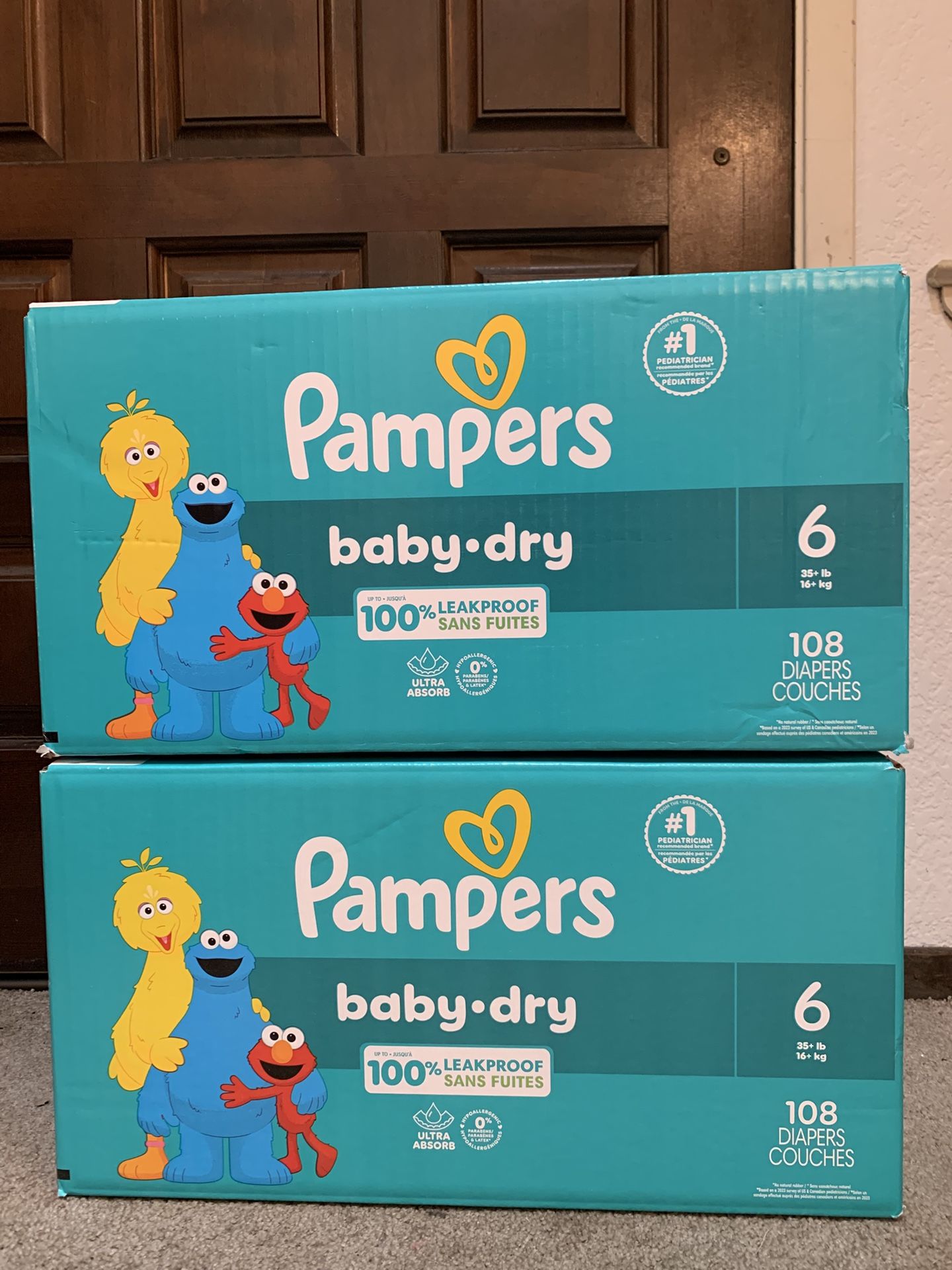 Pampers Size 6