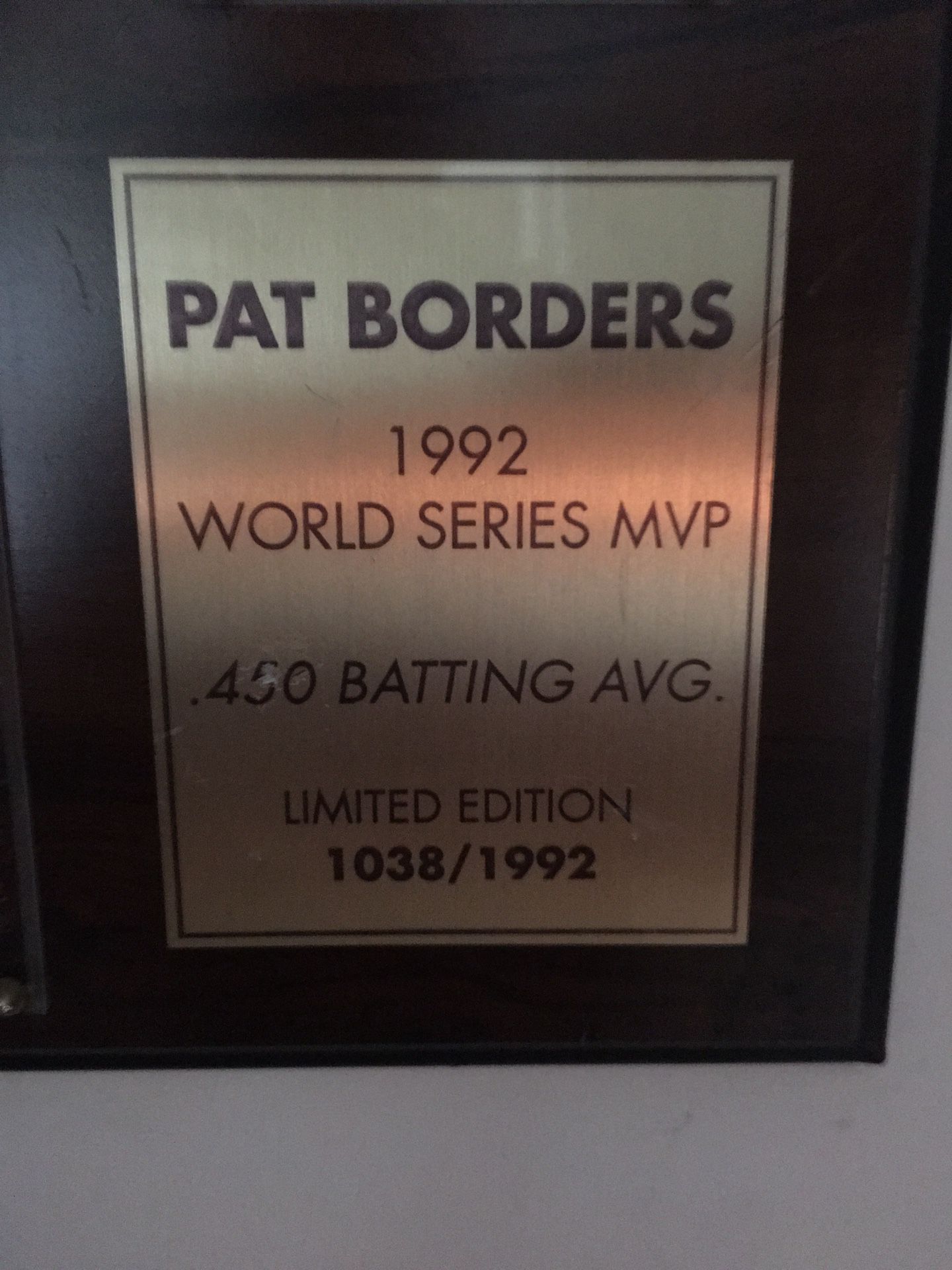 1992 World Series MVP - Pat Borders — The Amazing Blaze Zine