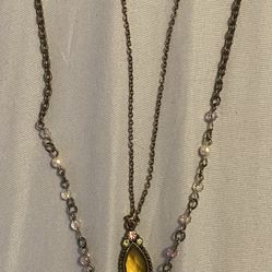 Brownish Gold Necklace